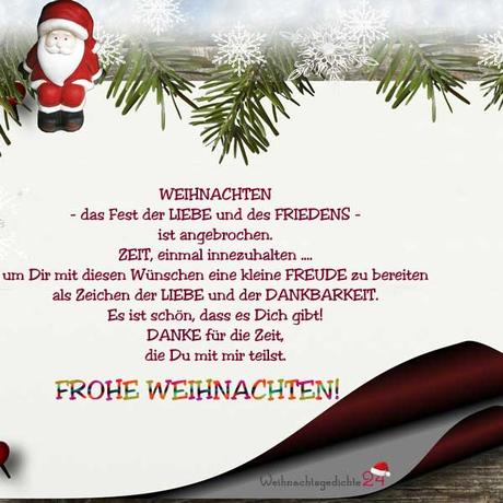 Ich wunsche dir ein frohes weihnachtsfest