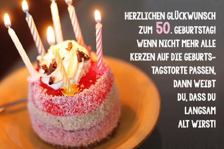 Geburtstagswunsche zum 50 geburtstag