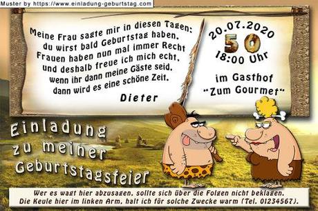 Geburtstag einladungstext lustig