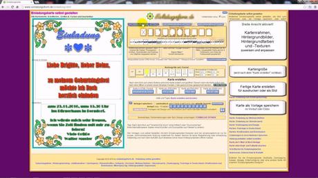 Anrede auf geburtstagskarte