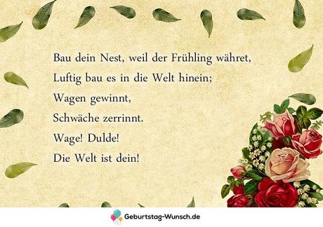 Gluckwunsche zum 18 ten geburtstag