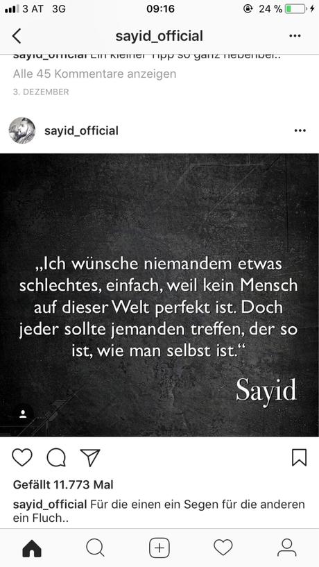 Ich wunsche niemanden was schlechtes