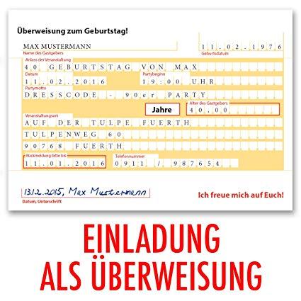 Einladungskarten geburtstag amazon