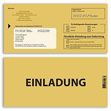 Einladungskarten geburtstag amazon