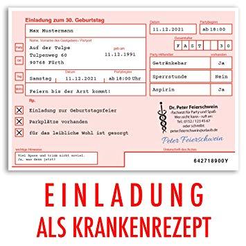 Einladungskarten geburtstag amazon