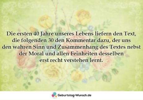 Gluckwunsche zum 40 igsten geburtstag