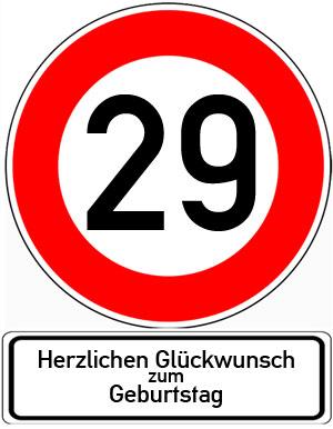 Geburtstagswunsche frau 29