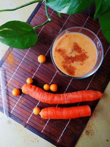 Cremiger Karotten-Smoothie