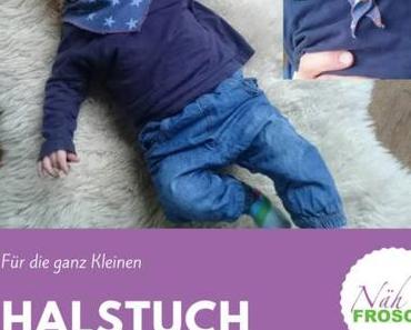 Baby Halstuch nähen: Das kostenlose Schnittmuster IMUT