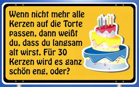 Lustiger geburtstagbpruch zum 30