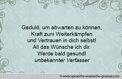 Gute besserung wunsche fur lehrer