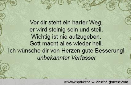 Gute besserung wunsche fur lehrer