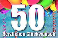 Gluckwunsche zum 50 ten geburtstag