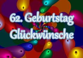 Geburtstagswunsche mann 62