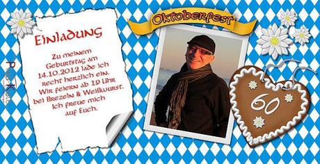 Einladungskarten geburtstag bayrisch