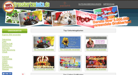 Kostenlos weihnachts e card versenden