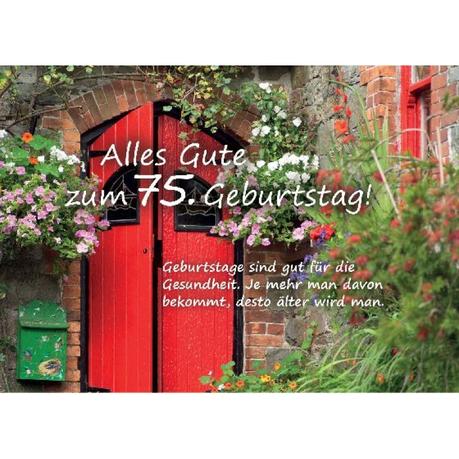 Geburtstagswunsche frau zum 75