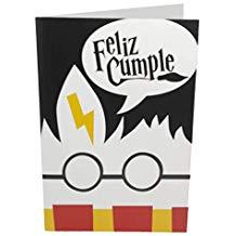 Geburtstag karte harry potter