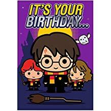 Geburtstag karte harry potter