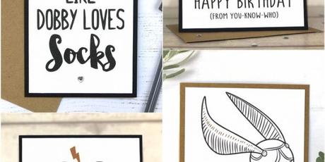 Geburtstag karte harry potter