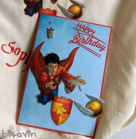 Geburtstag karte harry potter