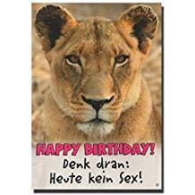 Geburtstagskarte cool