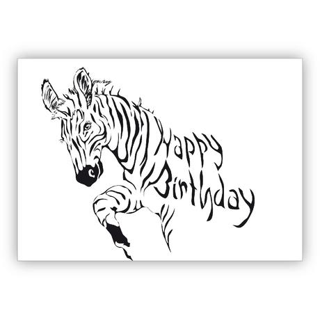 Geburtstagskarte cool