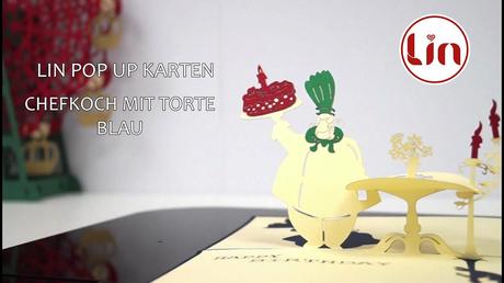 Geburtstag pop up karte basteln