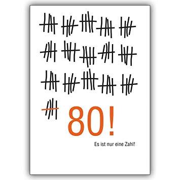 Bilder geburtstagskarte 80