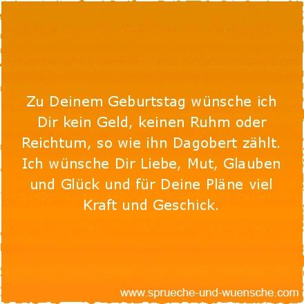 Nachtraglicher geburtstagbpruch