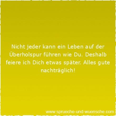 Nachtraglicher geburtstagbpruch