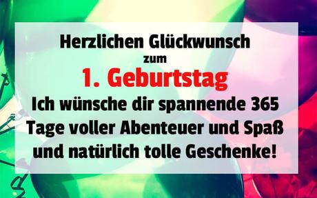 Gluckwunsche zum 1 geburtstag fur eltern