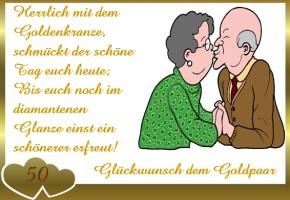 Kostenlose gluckwunschkarten goldene hochzeit