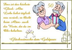Kostenlose gluckwunschkarten goldene hochzeit