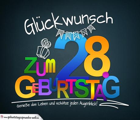 Geburtstagbpruche 28