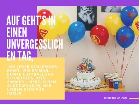 Gluckwunsche zum 7 geburtstag kurz