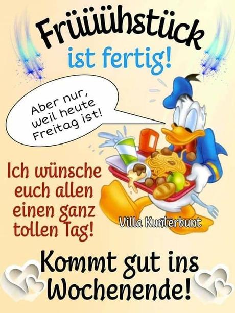 Ich wunsch dir einen schonen freitag