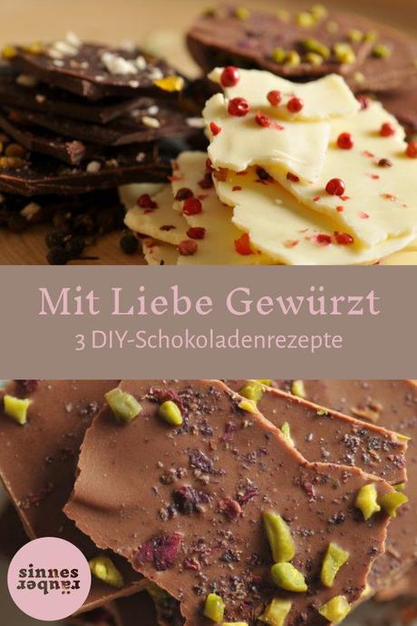 Valentinstag schokolade selber gestalten