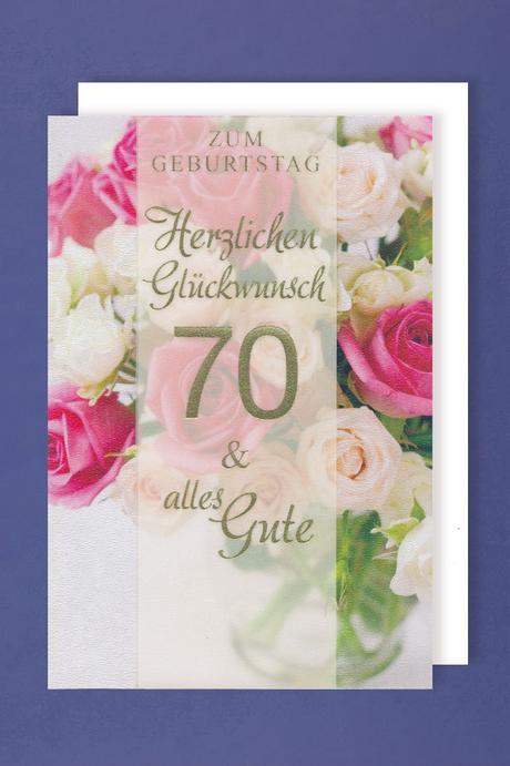 Gluckwunsche zum 70 geburtstag bekannte