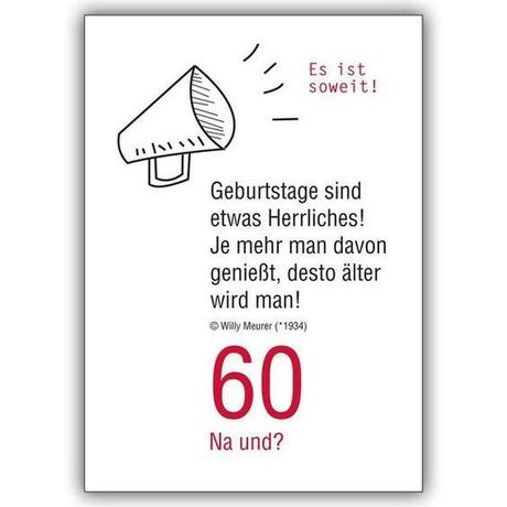 Geburtstagswunsche zum 60 ten mann