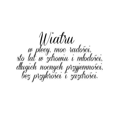 Geburtstag gedicht polnisch