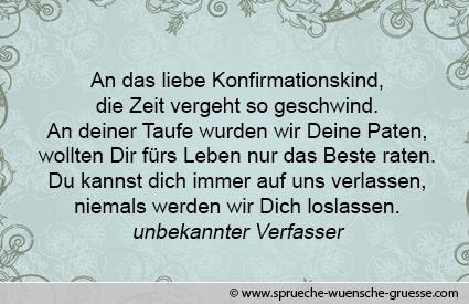 Gluckwunsche zur konfirmation modern