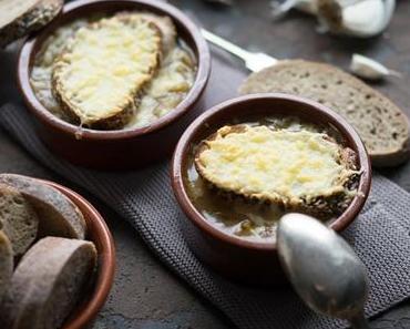 Schnelles Rezept für Französische Zwiebelsuppe
