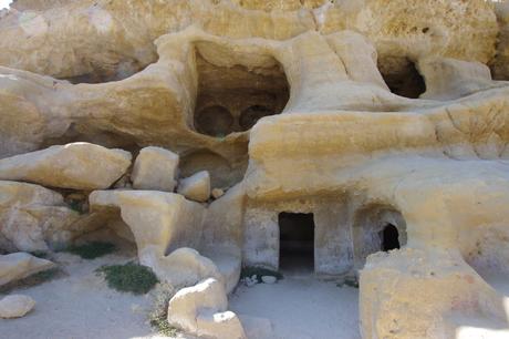 Hippie-Höhlen Matala: Höhlenwohnungen