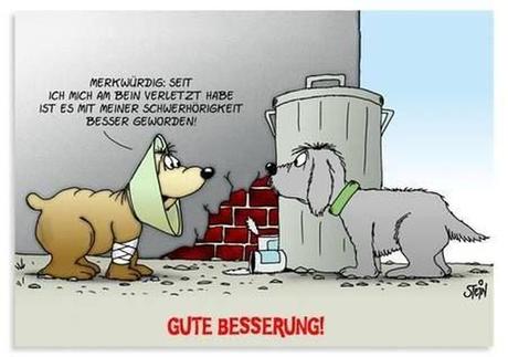 Gute wunsche vor einer operation