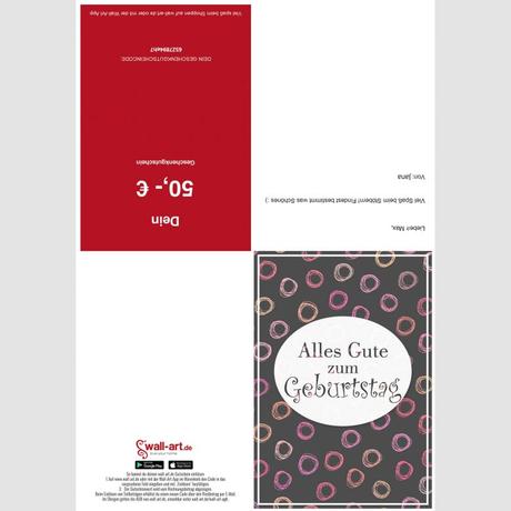Text geburtstag gutschein