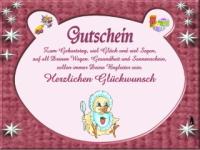 Text geburtstag gutschein