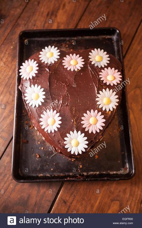 Kuchen dekorieren valentinstag