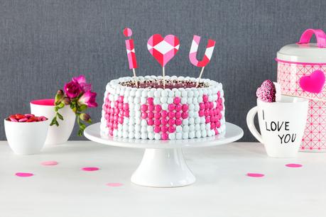 Kuchen dekorieren valentinstag