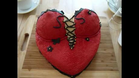 Kuchen dekorieren valentinstag